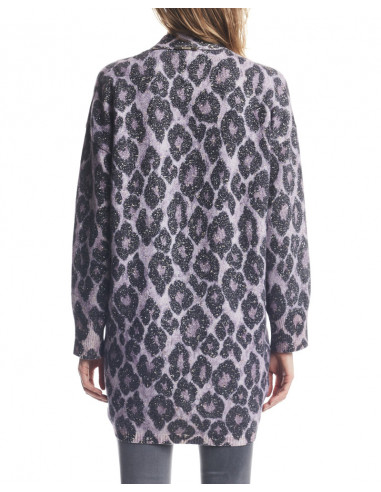 CARDIGAN STAMPA MACULATO GRANDE