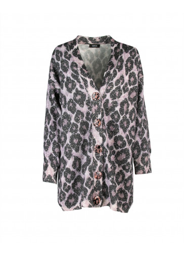 CARDIGAN STAMPA MACULATO GRANDE