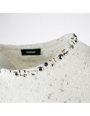 MAGLIA OVER JEWEL BICOLORE