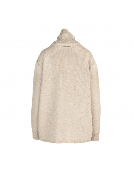 MAGLIA JEWEL CON COLLO A CIAMBELLA