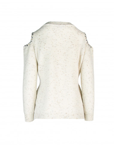 GIROCOLLO JEWEL CON OBLO' SULLE SPALLE