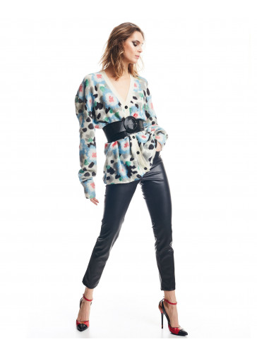 CARDIGAN OVER STAMPA FIORI 2