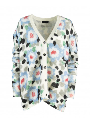 CARDIGAN OVER STAMPA FIORI