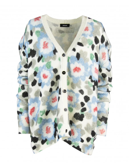 CARDIGAN OVER STAMPA FIORI