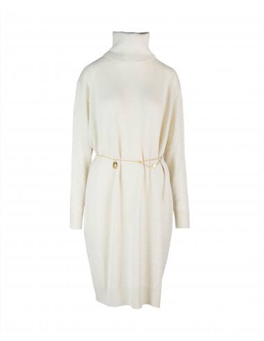 ABITO DOLCEVITA IN MAGLIA LUREX  CON CINTURA...