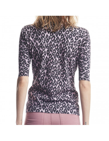 MAGLIA MANICA CORTA MACULATO