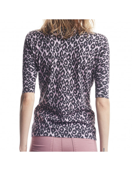 MAGLIA MANICA CORTA MACULATO