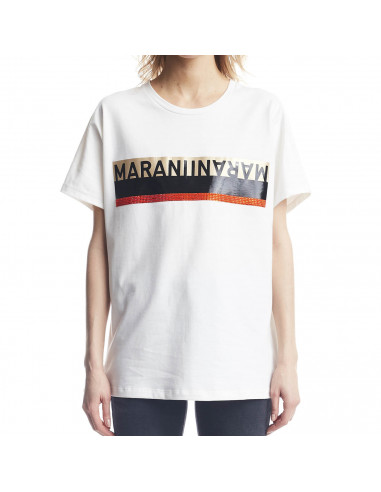 T-SHIRT C/LOGO LAMINATO