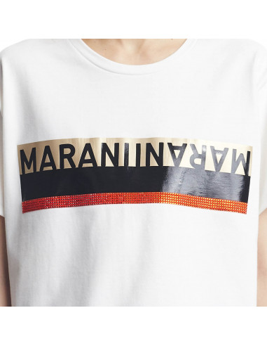 T-SHIRT C/LOGO LAMINATO
