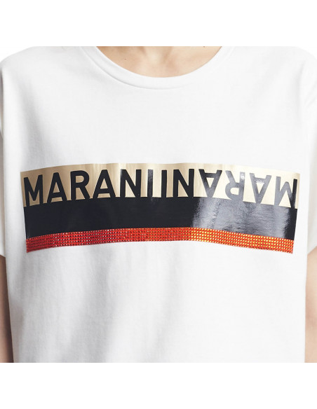 T-SHIRT C/LOGO LAMINATO