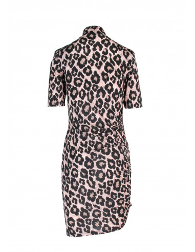 ABITO MACULATO IN JERSEY DI LANA