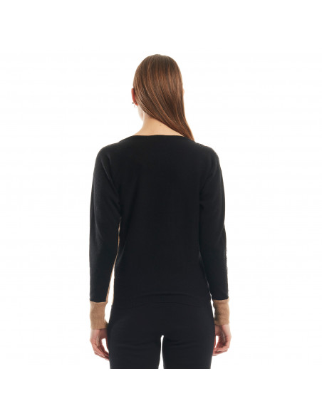 KIMONO C/PIZZO AGUGLIATO + APPL