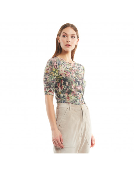 MAGLIA M/C ST IMPRESSIONISTA