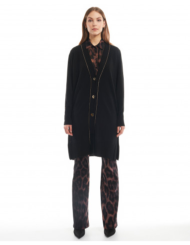 CARDIGAN LUNGO + APP