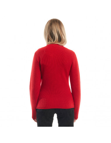 CARDIGAN PUNTO PANNOCCHIA C/RIC CATENE