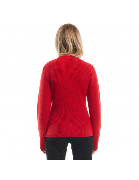 CARDIGAN PUNTO PANNOCCHIA C/RIC CATENE