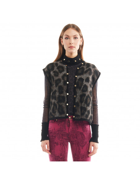 GILET IN MAGLIA