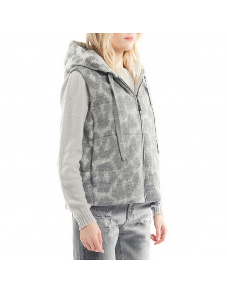 PIUMINO REVERSIBILE IN MAGLIA