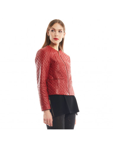 GIACCHINO TRAPUNTATOIN PELLE C/FODERA ST