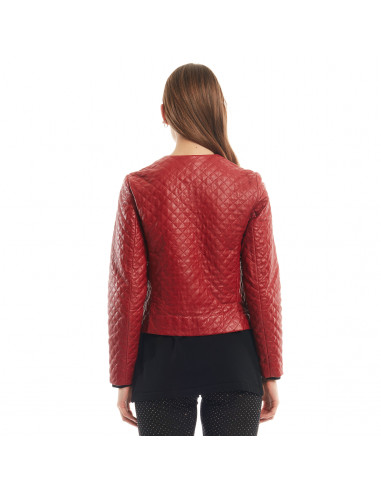 GIACCHINO TRAPUNTATOIN PELLE C/FODERA ST