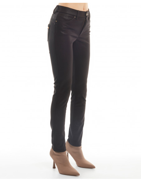SKINNY ECOPELLE C/FODERA LOGATA