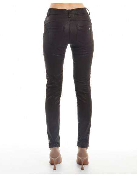 SKINNY ECOPELLE C/FODERA LOGATA