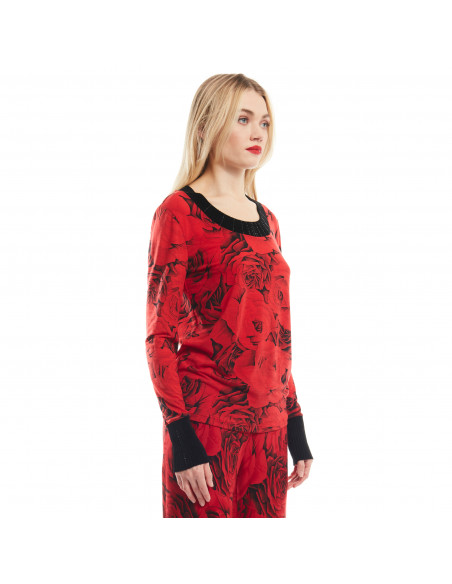 T-SHIRT M/L ST ROSE+APPL