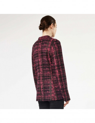 GIACCA IN MAGLIA ST TARTAN+METALLO