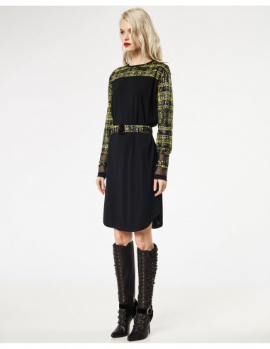 ABITO ST TARTAN C/CINTURA