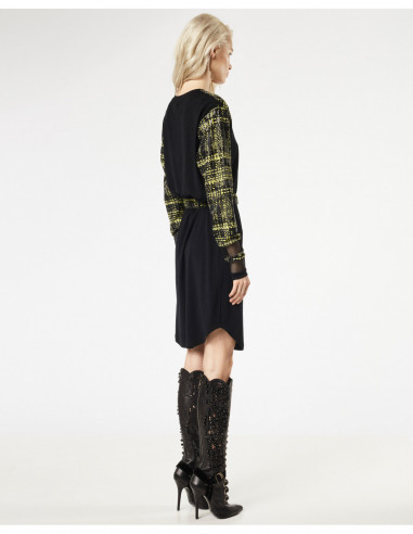 ABITO ST TARTAN C/CINTURA