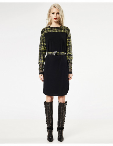 ABITO ST TARTAN C/CINTURA