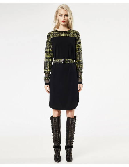 ABITO ST TARTAN C/CINTURA