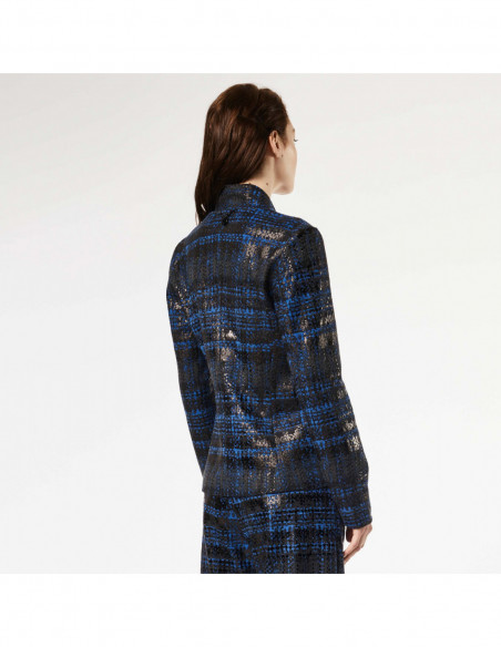 GIACCHINA ST TARTAN C/INSERTI IN VERNICE