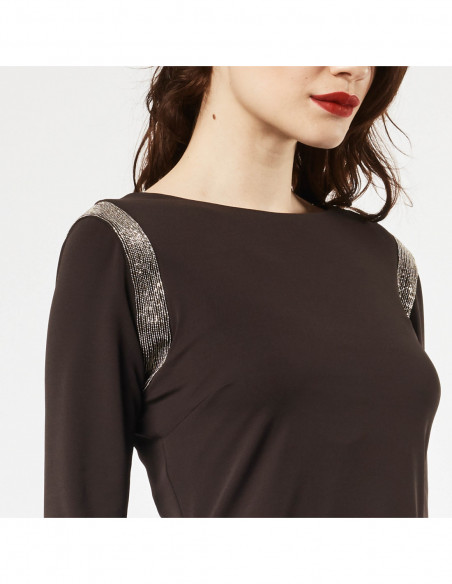 MAGLIA C/RICAMO
