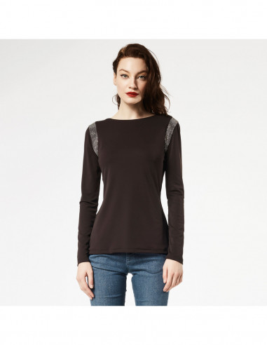 MAGLIA C/RICAMO