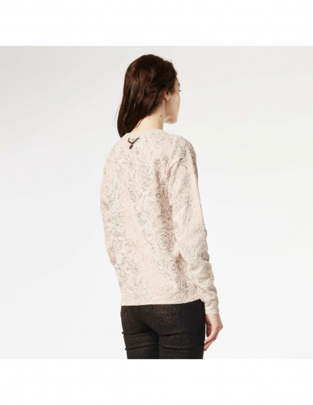 GIROCOLLO LUREX ST FIORI + LAMINA