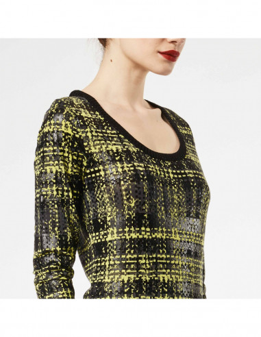 T-SHIRT ST TARTAN C/FINITURE IN MAGLIA