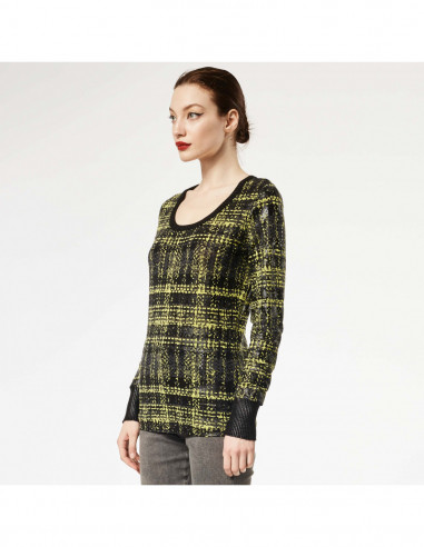 T-SHIRT ST TARTAN C/FINITURE IN MAGLIA