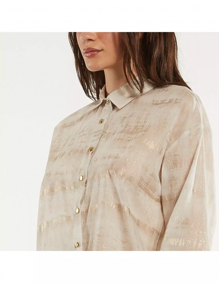 CAMICIA ST TEXTURE GOLD