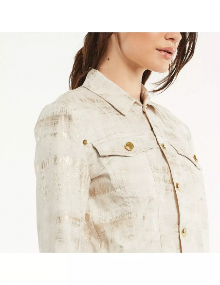 GIACCHINO CROPPED STTEXTURE ORO
