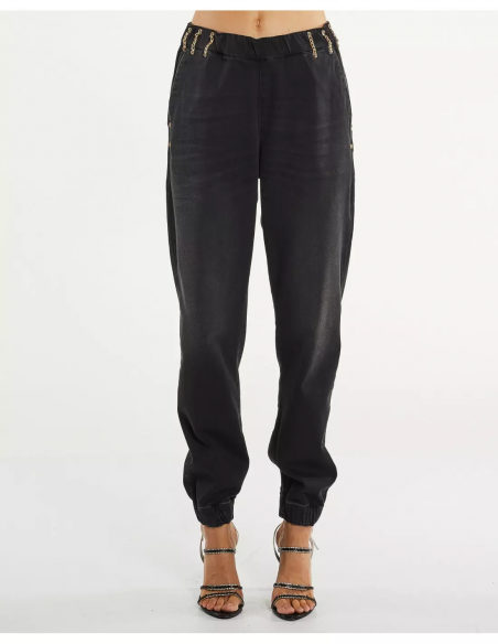 JOGGING IN DENIM+ CATENE