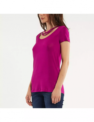T-SHIRT C/CRISTALLI GIOIELLO