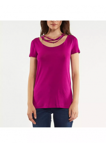 T-SHIRT C/CRISTALLI GIOIELLO