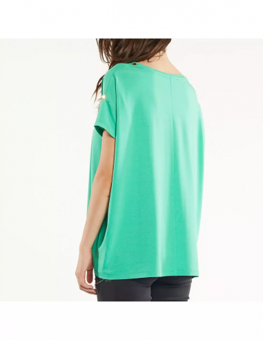 T-SHIRT OVER C/APPL