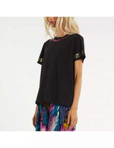 T-SHIRT C/SPECCHIETTI MULTICOLOR