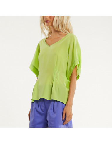 BLUSA C/APPLICAZIONI