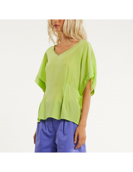 BLUSA C/APPLICAZIONI