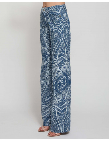 WIDE LEG ST CASHMERE