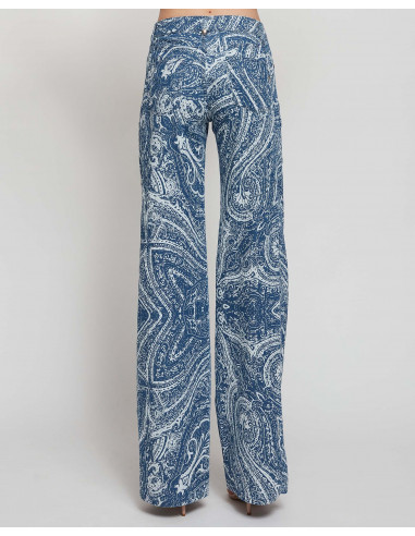 WIDE LEG ST CASHMERE