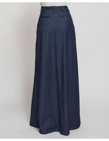 GONNA LUNGA DENIM LIGHT